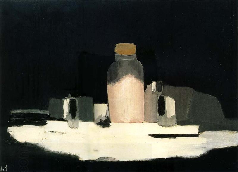 Nicolas de Stael The evase Bottle of short-necked China oil painting art